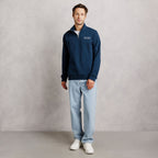 Sweat col montant zippé brodé  Legacy crafted  - 2