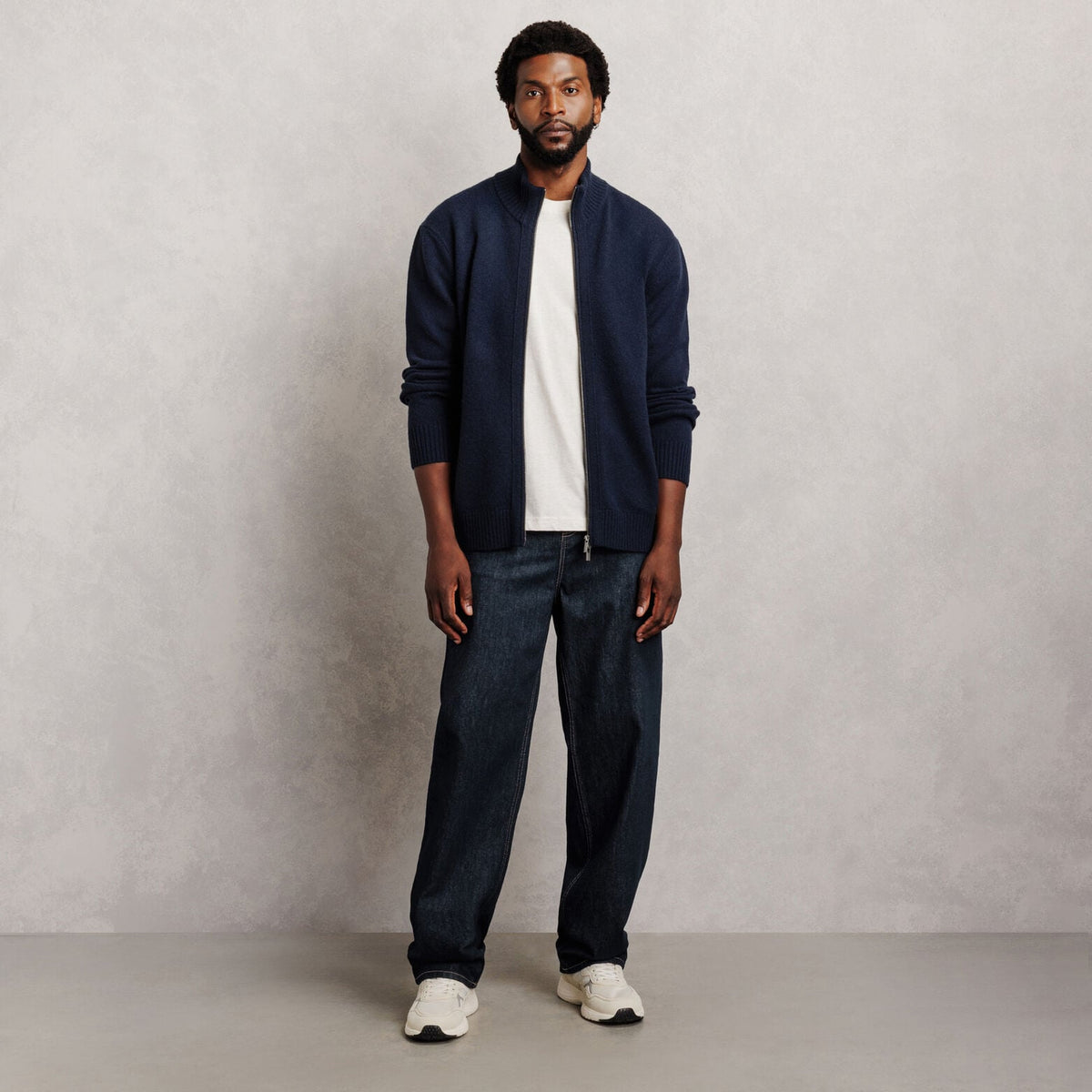 Jean baggy brut 100% coton - 2